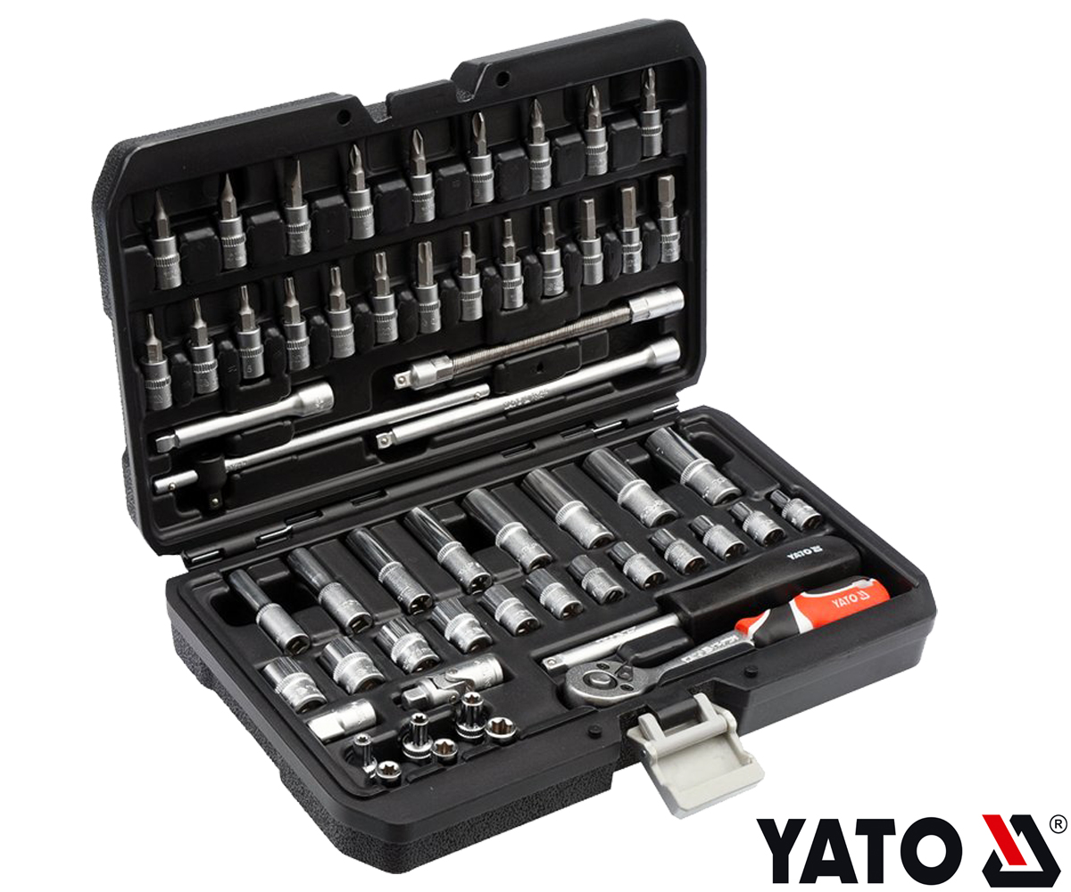 YATO Haken-Werkzeug-Satz YT-08429 - 4-teiliges Set Aus Chrom-Vanadium-Stahl